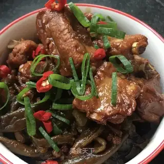 Sour bean horned ribs