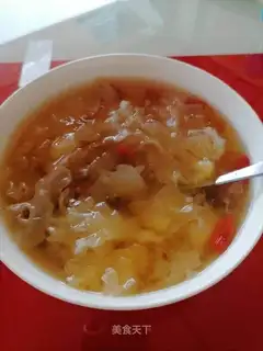 Silver Ear Lotus soup