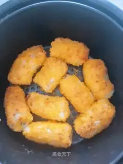 Air-cracked casserole banana