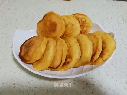 Red potato waffles