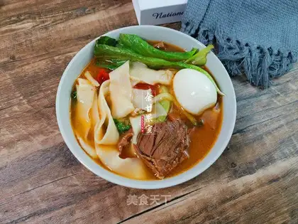 Beef hand noodles