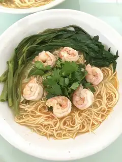 Shrimp oiled seafood