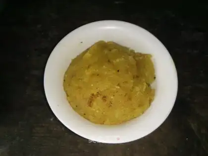 Homemade milk yellow