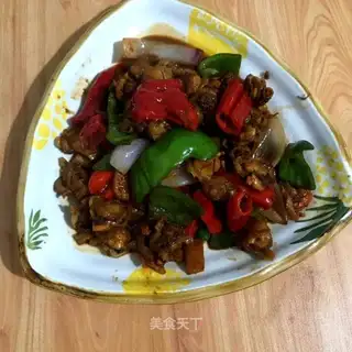 Twin pepper scallops
