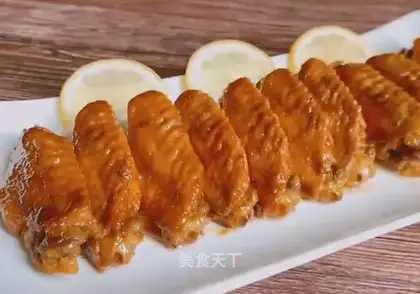 Lemon chicken wings