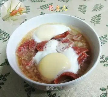 Duck egg varnished entrails