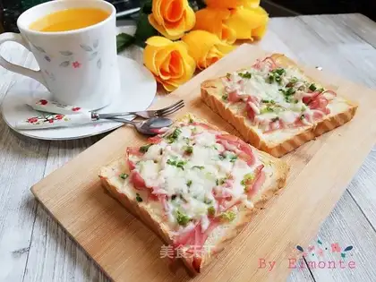 Ham cheese toast