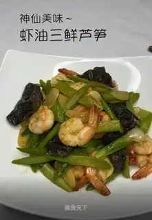Shrimp fried storks