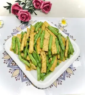 Four seasons of bean fried meat