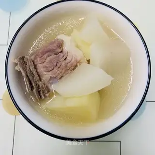 Potato bone soup