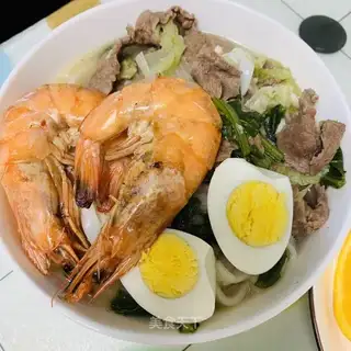 Beef paste soup