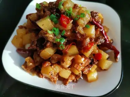 Potato chicken