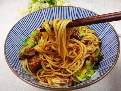 Noodles for mushrooms