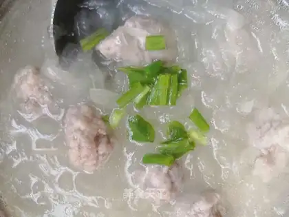 Pork meatballs
