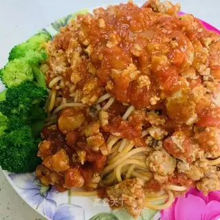Spaghetti ketchup