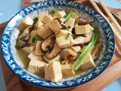 Curry tofu