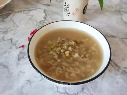 Green bean congee