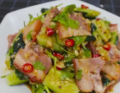 cucumber with pork