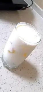 Grapes on milk