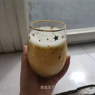 In the summer, we'll have a cold drink of vanilla