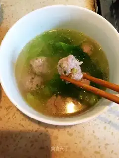 Meatball soup