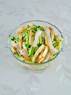 Five tofu cucumbers