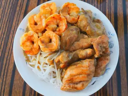 Sea and land curry