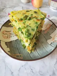 Wheat and omelette