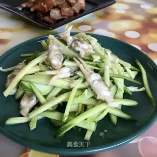A cucumber with cucumber