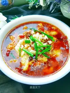 Boiled fish