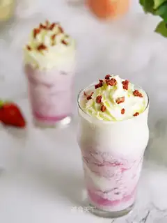 Peachberry ice cream
