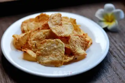 Air frying chips