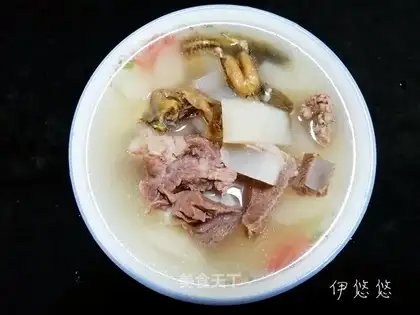 Snow toad bone soup
