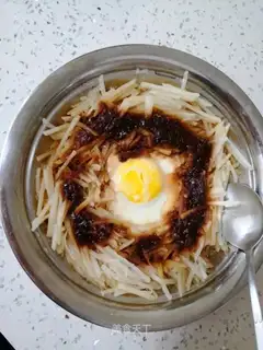 Steam potato sauce