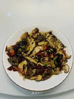 Fried mushrooms