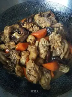 A chicken mushroom