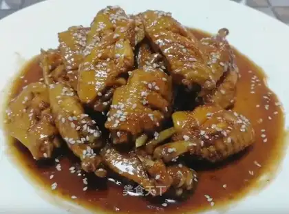 Coke chicken wings