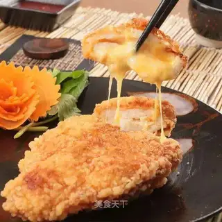 A roasted chicken chop