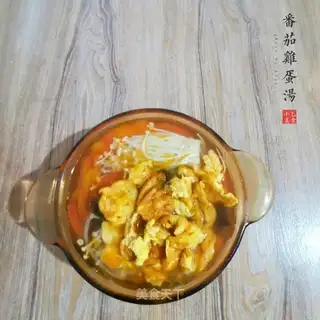 Tomato egg soup