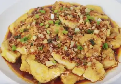Sour sauce tofu