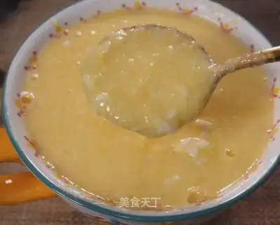 Egg and corn