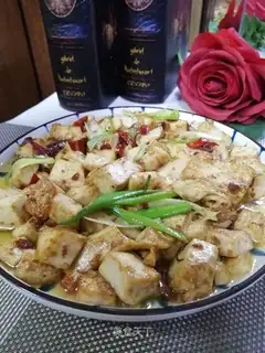 Paprika soy sauce tofu