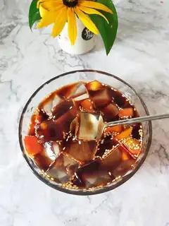 Red sugar ice powder