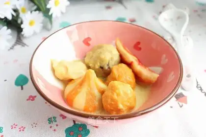 Cheese curry balls