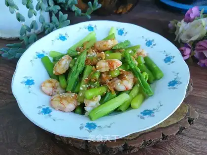 Sour spicy shrimp