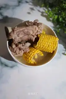 Crumb corn soup