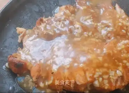 Garlic chicken chops