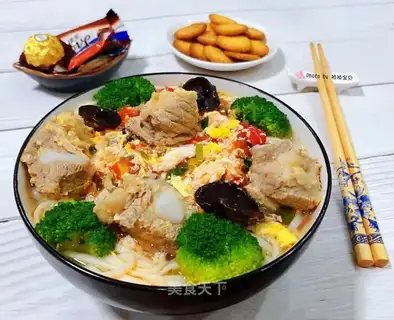 Tomato egg chops
