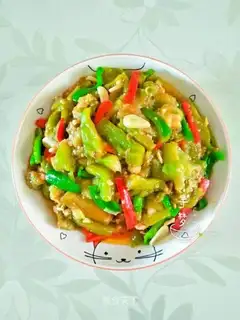 Twin peppers and toast