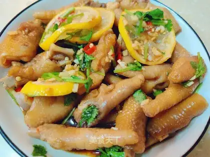 Net lemon chicken claw